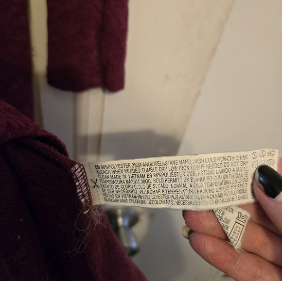 Berry Magenta damask forever 21 dress - Picture 4 of 4